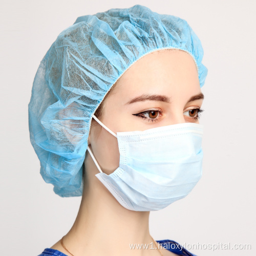 disposable PPE 3-ply medical procedure face mask